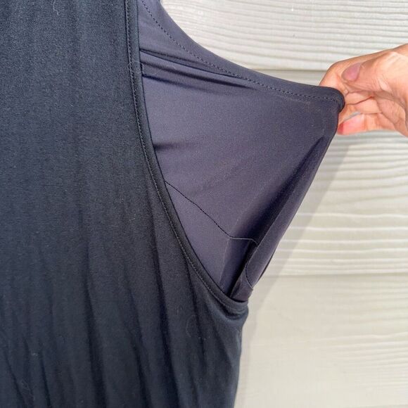 Club Monaco little black bubble dress jersey knit - Picture 6 of 6